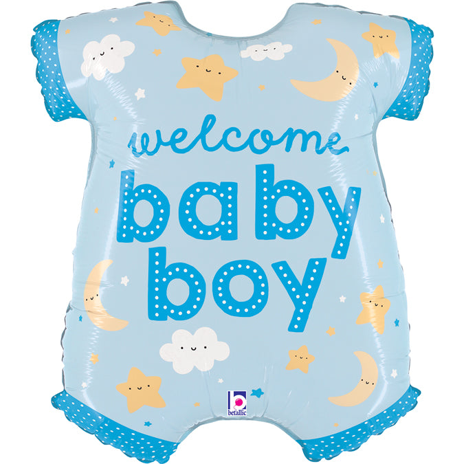 Foil Balloon 26" Supershape Baby Girl - Tiger Feet Ireland
