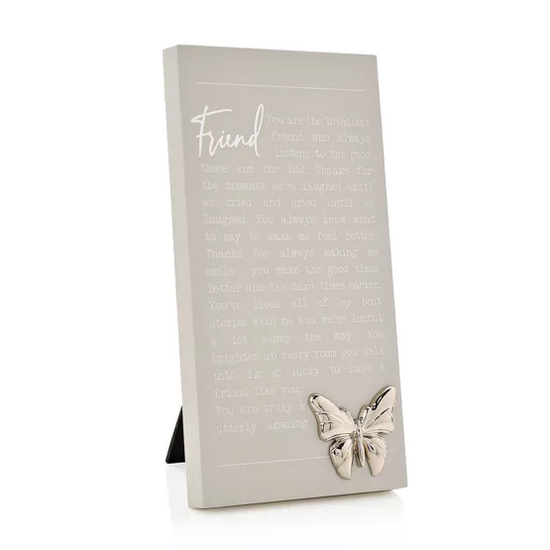 Moments Standing Plaque Friend