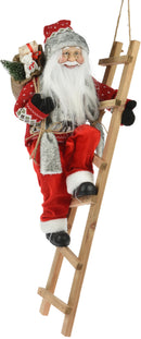 Santa Standing On Ladder - Tiger Feet Ireland