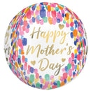 Foil Balloon MD Orbz Colorful Watercolor - Tiger Feet Ireland