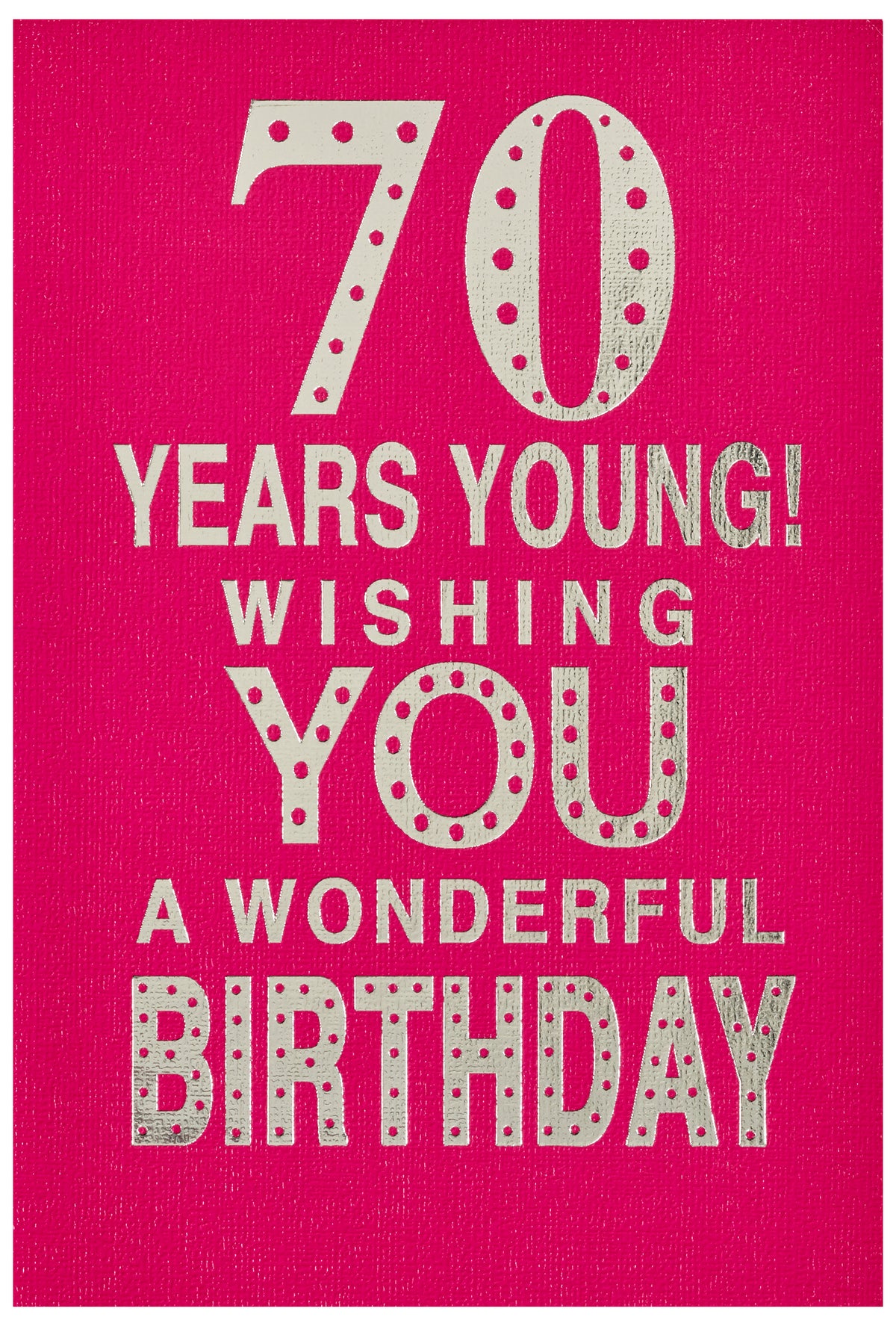 6pk Cards C50 Birthday Age 70 - Tiger Feet Ireland