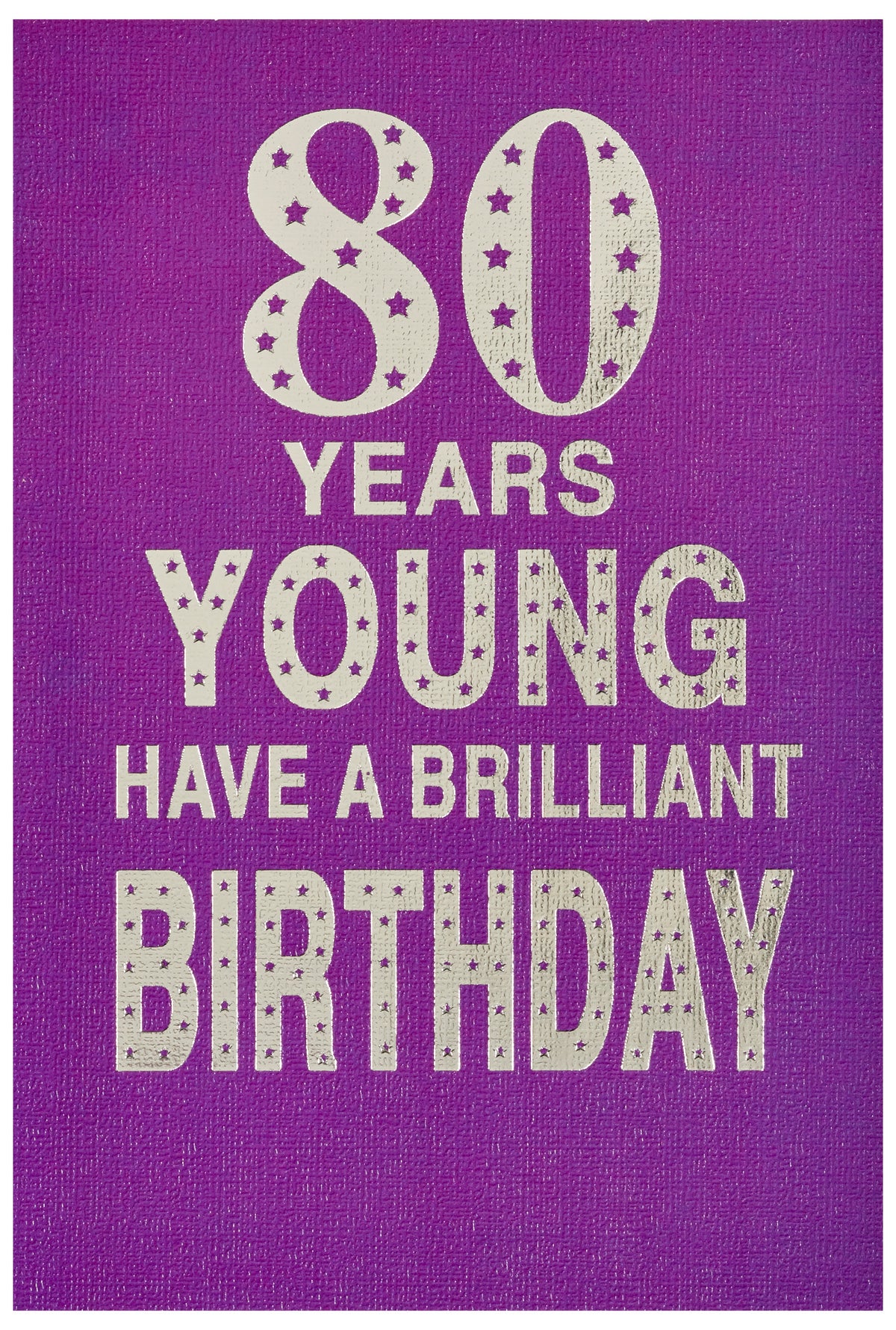 6pk Cards C50 Birthday Age 80 - Tiger Feet Ireland