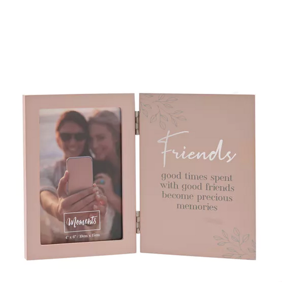 Frame 4x6in MDF Moments Hinged Friends