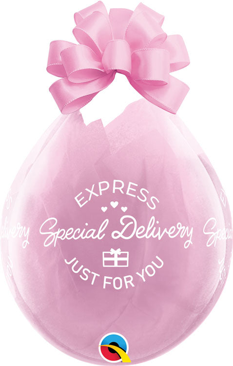 25ct Latex Balloon 18in XM Special Delivery Red