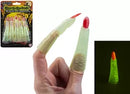 Halloween Glow in the Dark Witch Fingers 10pc - Tiger Feet Ireland