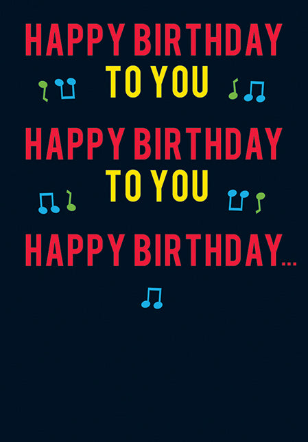 6pk Cards C50 Birthday Open