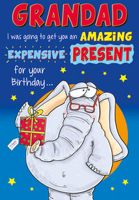 6pk Cards C75 Birthday Grandad - Tiger Feet Ireland