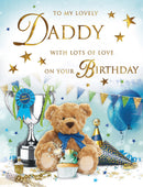 6pk Cards C50 Birthday Daddy - Tiger Feet Ireland
