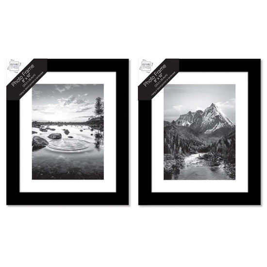 Photo Frame Black Basic 8x10in