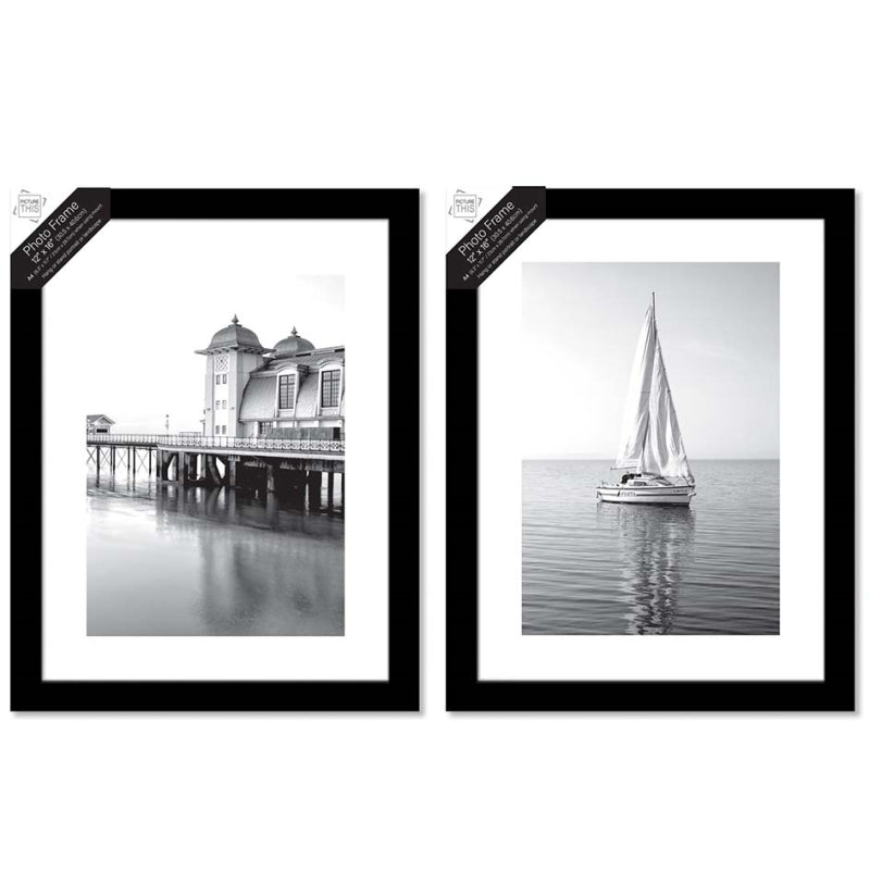 Photo Frames Black Basic 12" x 16" - Tiger Feet Ireland