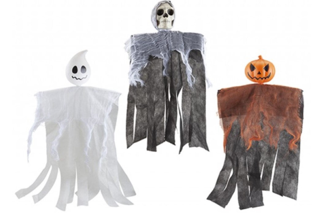 Hanging Halloween Decorations 3 Asst 12pk - Tiger Feet Ireland