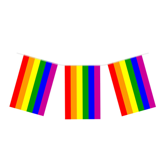 Flag Bunting 10m 20 Pennants Pride