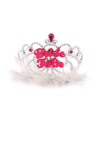 Bride to Be Tiara with Fur - Tiger Feet Ireland