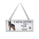 Waggy Tails German Shepherd Plaque - Tiger Feet Ireland