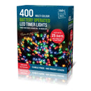 LED Timer Lights 400 Multi