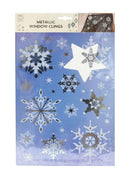 Foil Window Sticker Snowflake - Tiger Feet Ireland