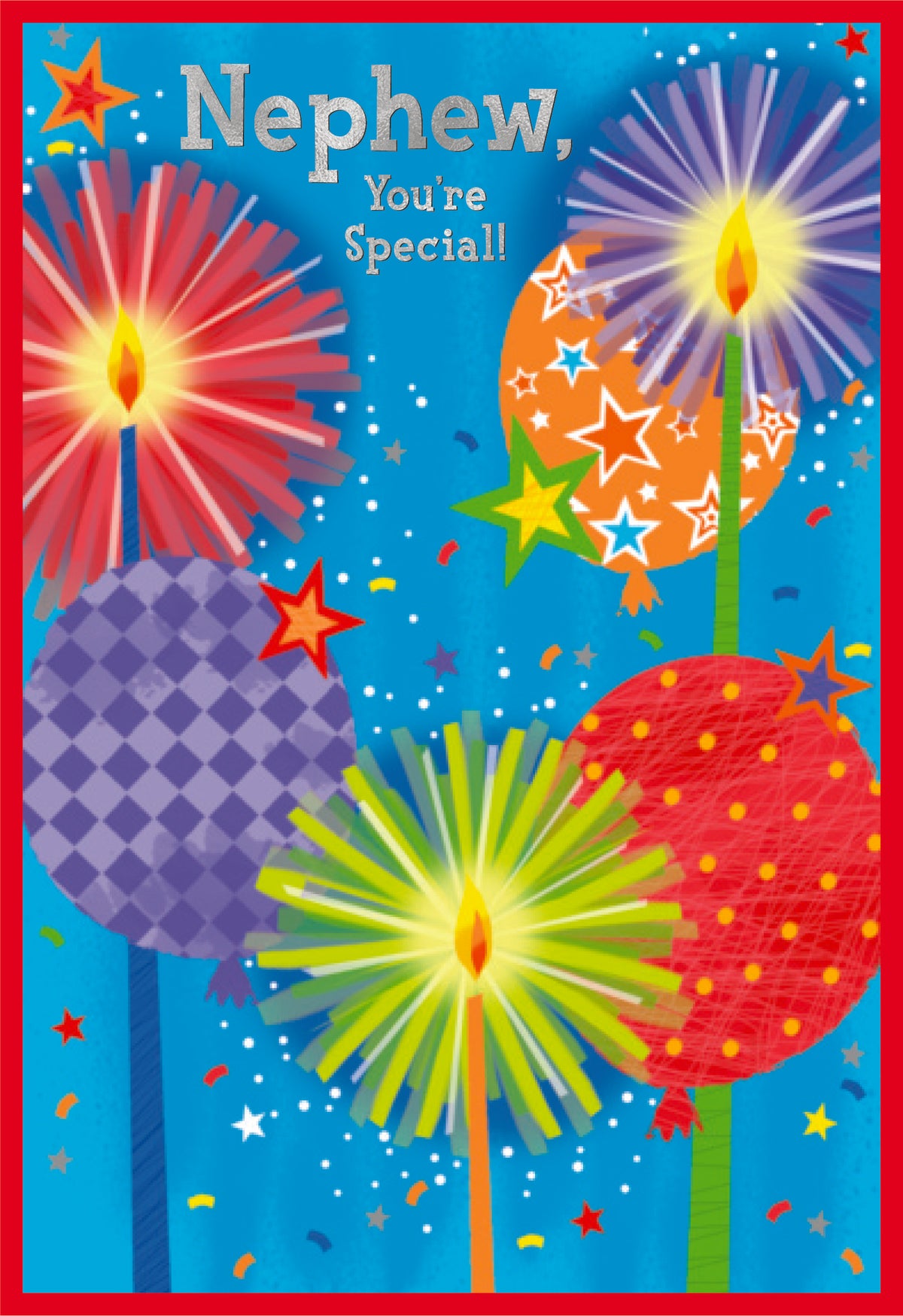 6pk Cards C50 Birthday Nephew - Tiger Feet Ireland