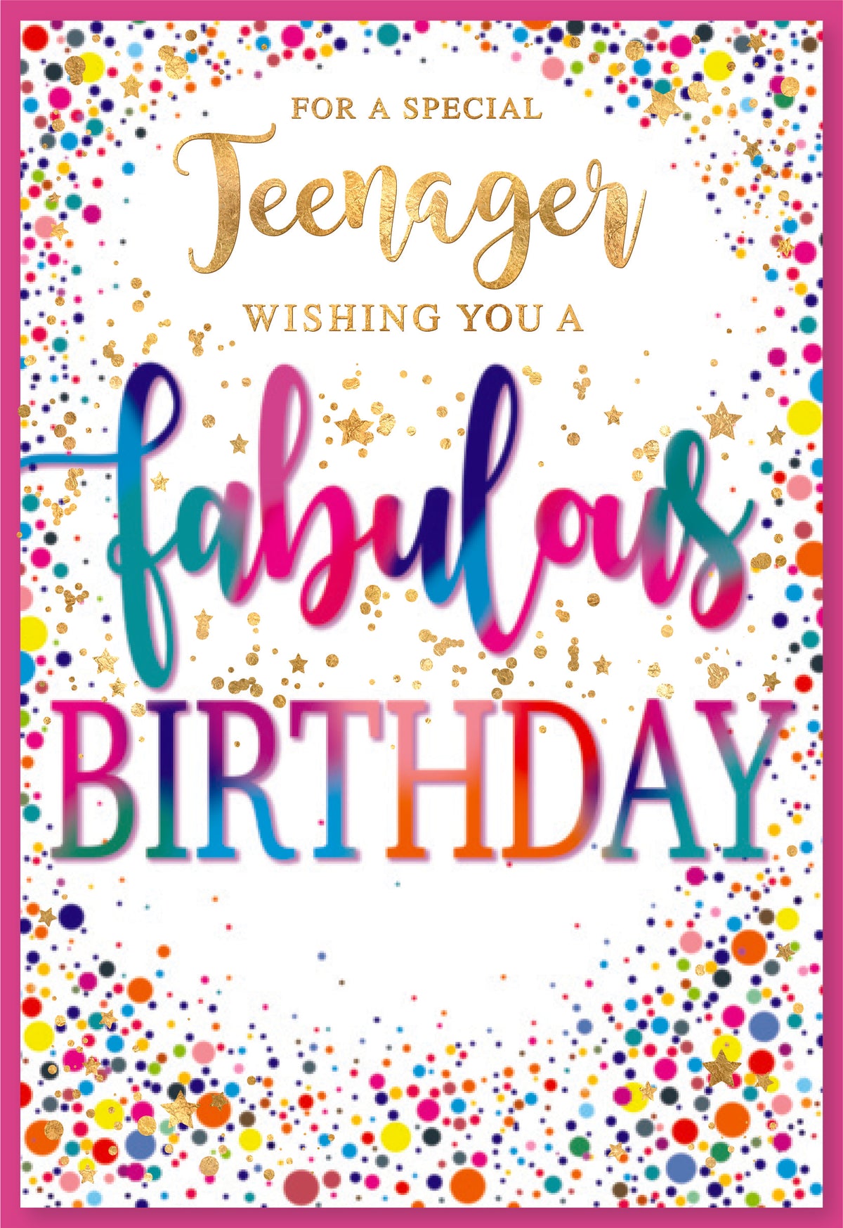 6pk Cards C50 Birthday Teenager - Tiger Feet Ireland