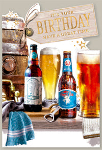 6pk Cards C50 Birthday Open - Tiger Feet Ireland