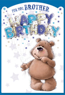 6pk Cards C50 Birthday Brother - Tiger Feet Ireland