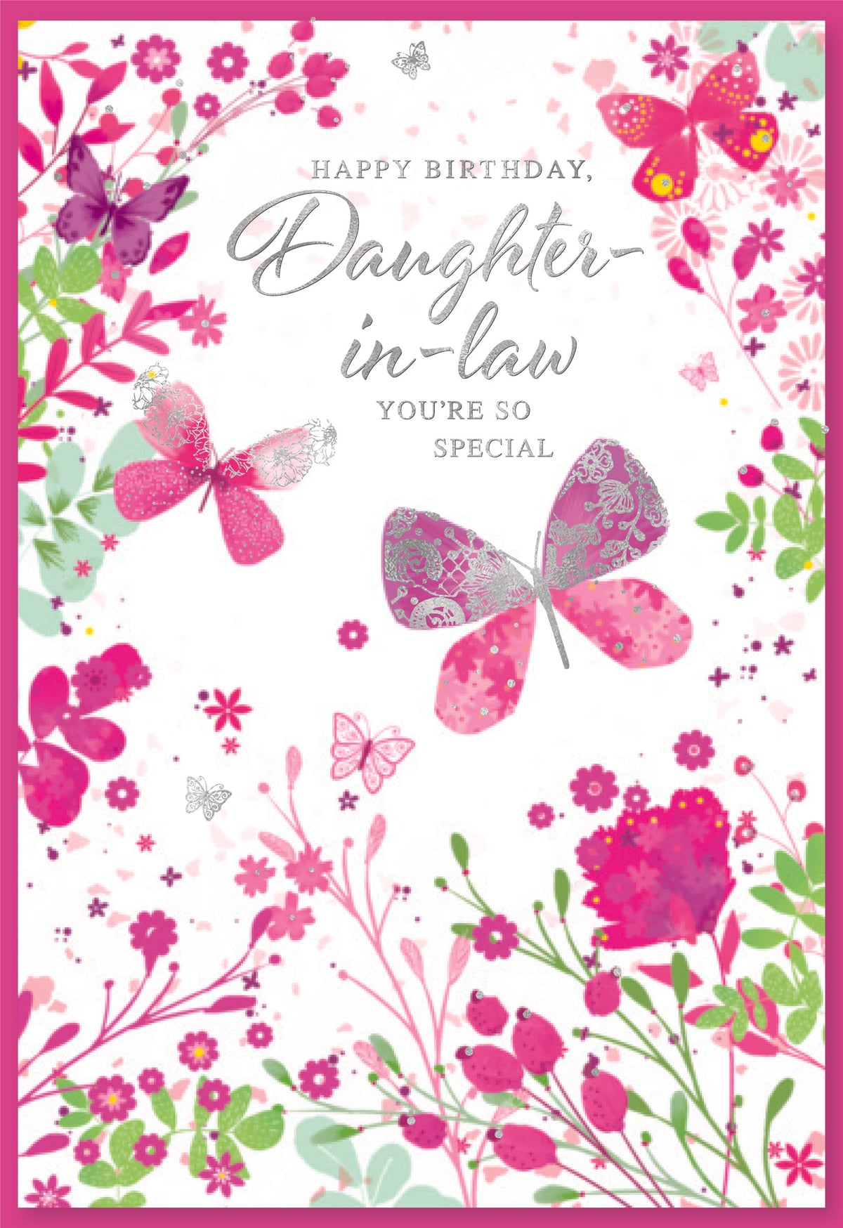 6pk Cards C50 Birthday Daughter-In-Law - Tiger Feet Ireland