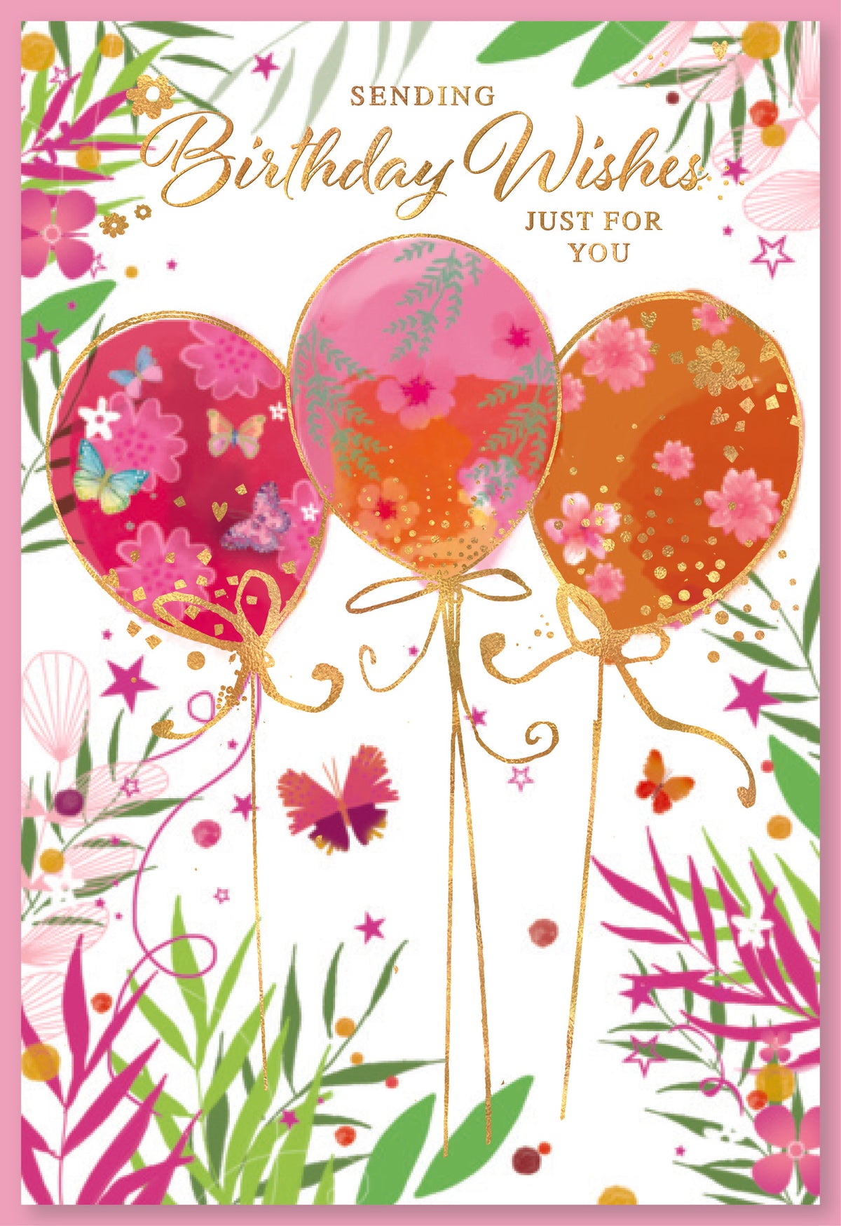6pk Cards C50 Birthday Open - Tiger Feet Ireland