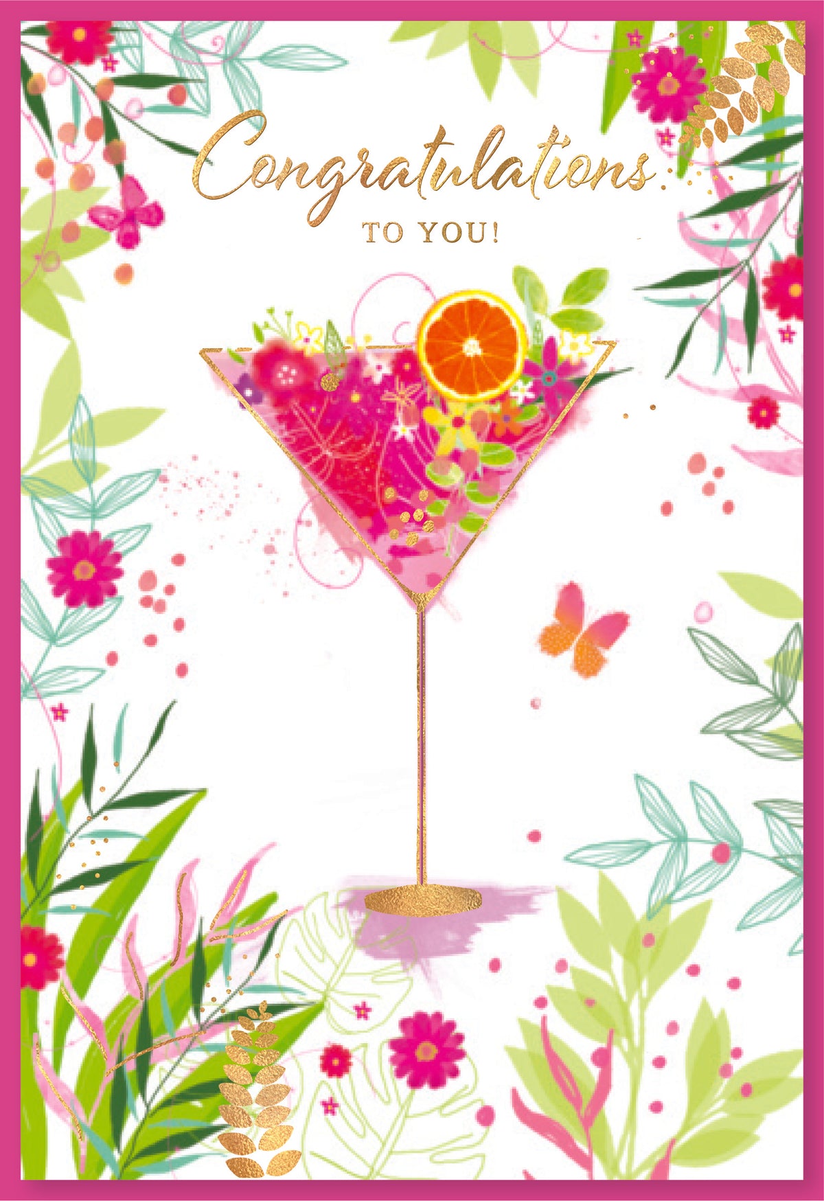6pk Cards C50 Congratulations - Tiger Feet Ireland