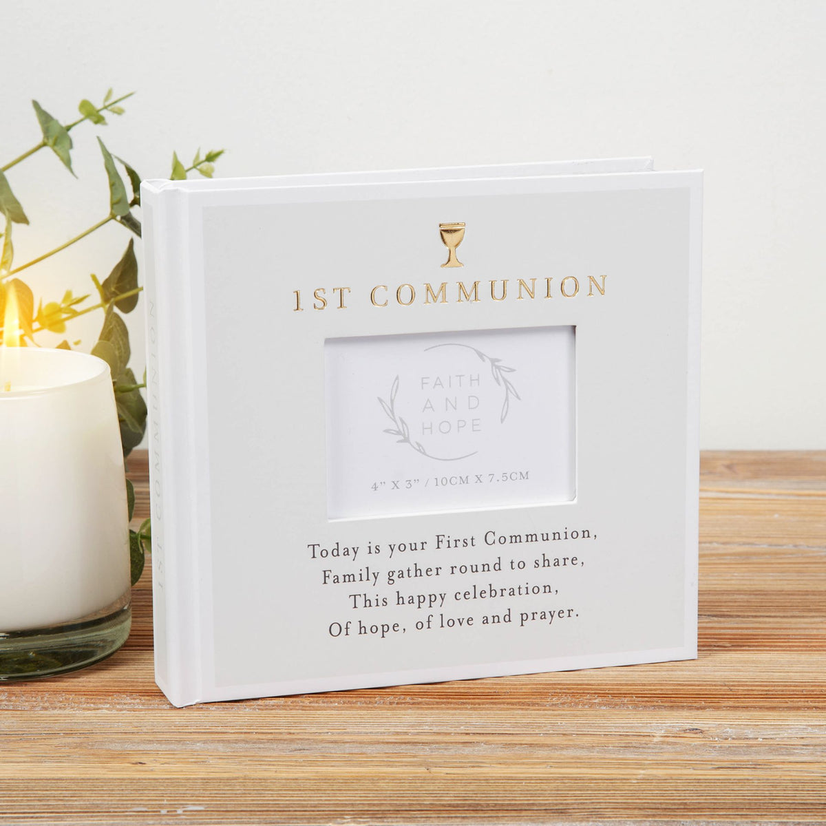 Faith & Hope 1st Communion Album 4" x 6" Insert - Tiger Feet Ireland