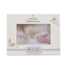 Photo Frame 4" x 6" First Communion White - Tiger Feet Ireland