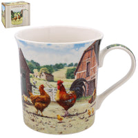 Cockerel & Hen Mug - Tiger Feet Ireland
