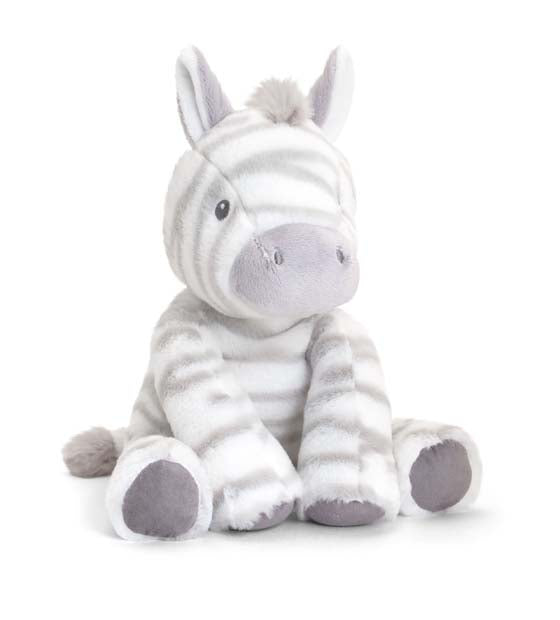 25cm Keeleco Cuddlie Zebra - Tiger Feet Ireland