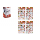 Christmas 30pcs Vinyl Puffy Stickers 36pk