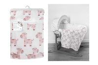 Baby Blanket Giraffe 75cm x 100cm - Tiger Feet Ireland