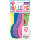 5ct Latex Balloon 12in Round Age 3 - Tiger Feet Ireland