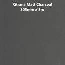 Ritrama Matt Charcoal Vinyl 305mm x 5m - Tiger Feet Ireland