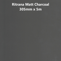 Ritrama Matt Charcoal Vinyl 305mm x 5m - Tiger Feet Ireland
