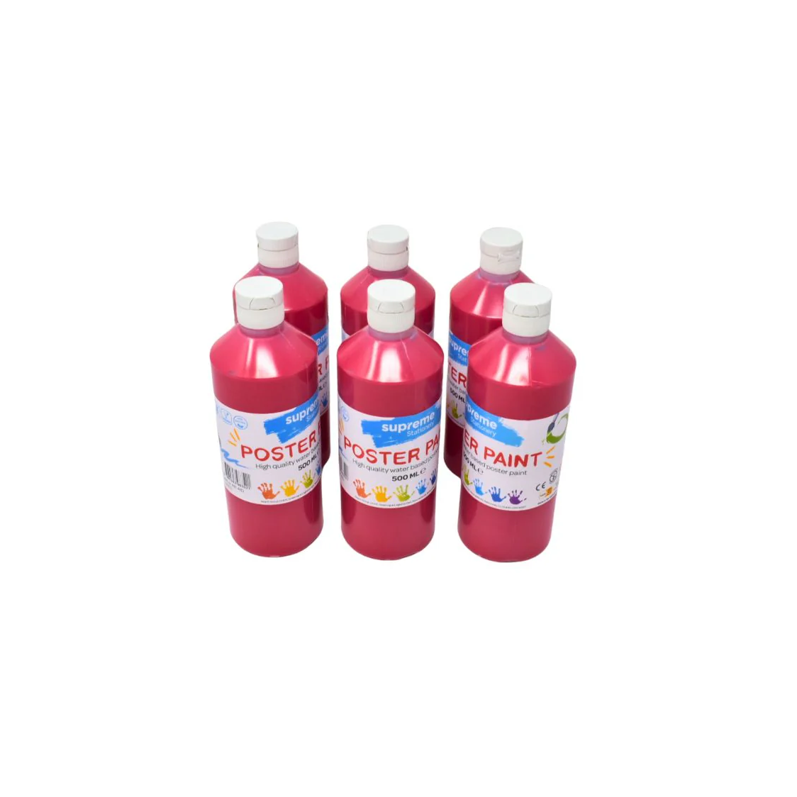 Supreme 500Ml Poster Paint Red - Tiger Feet Ireland