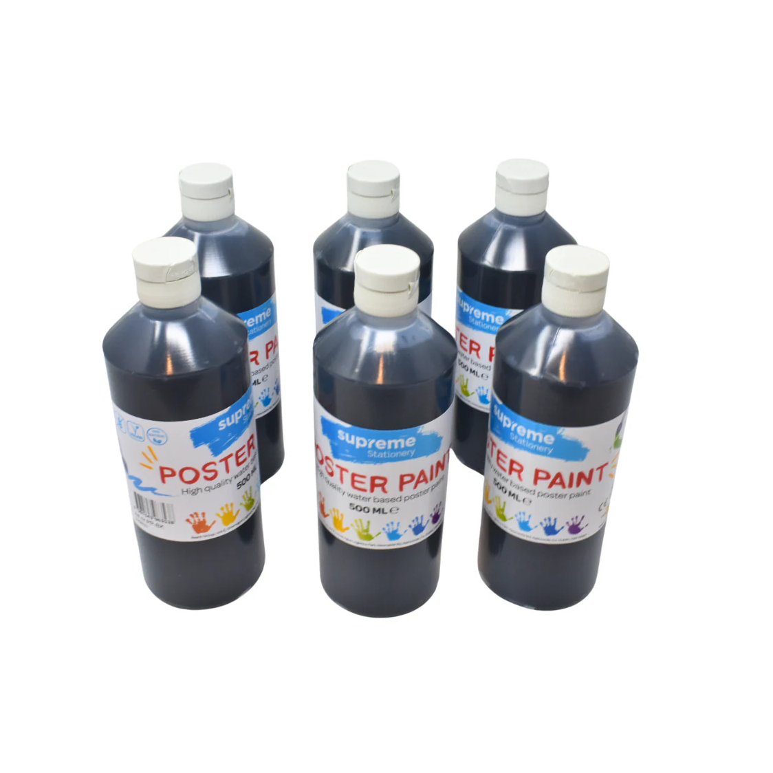Supreme 500Ml Poster Paint Black - Tiger Feet Ireland