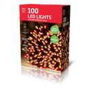 LED Lights 100 Red-Vintage Gold