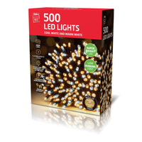 LED Lights 500 Timer White-Warm White