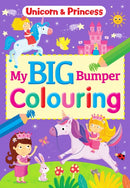 My Big Bumper Colouring - Unicorn & Princess - Tiger Feet Ireland