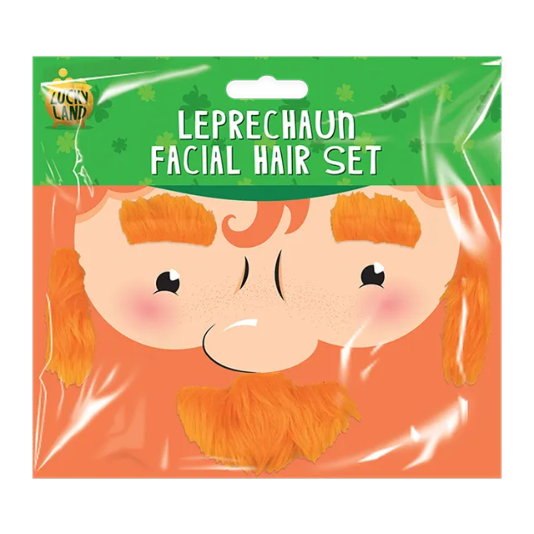 Facial Hair Set St. Patrick'S Day Leprecha - Tiger Feet Ireland