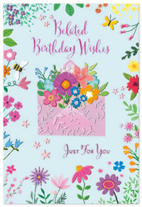 6pk Cards C50 Belated - Tiger Feet Ireland