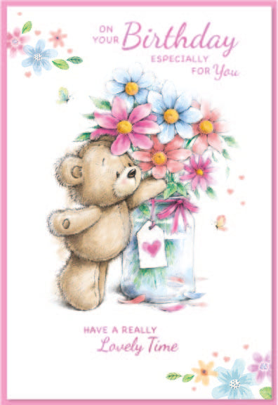 6pk Cards C50 Birthday - Tiger Feet Ireland