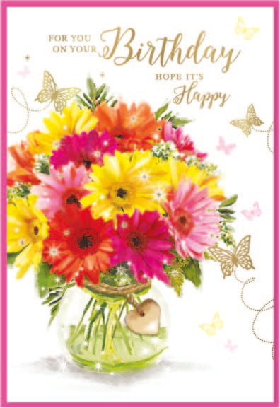 6pk Cards C50 Birthday - Tiger Feet Ireland