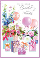 6pk Cards C50 Birthday - Tiger Feet Ireland