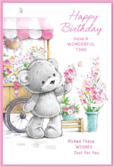 6pk Cards C50 Birthday - Tiger Feet Ireland