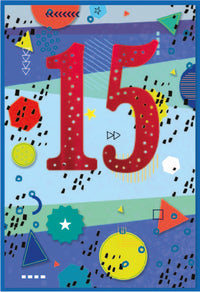 6pk Cards C50 15th Birthday - Tiger Feet Ireland