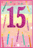 6pk Cards C50 15th Birthday - Tiger Feet Ireland