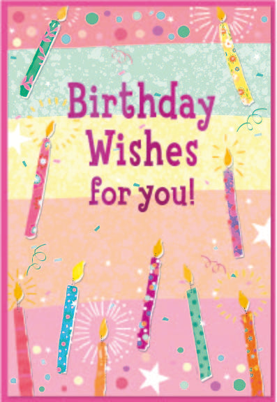6pk Cards C50 Birthday - Tiger Feet Ireland